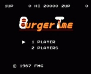 Burger Time Rom